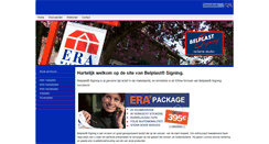Desktop Screenshot of era.belplast.nl